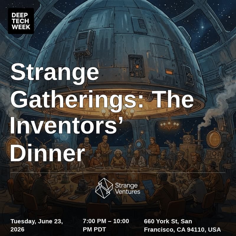 Cover Image for Strange Gatherings: The Inventors’ Dinner Cover Image for Strange Gatherings: The Inventors’ Dinner