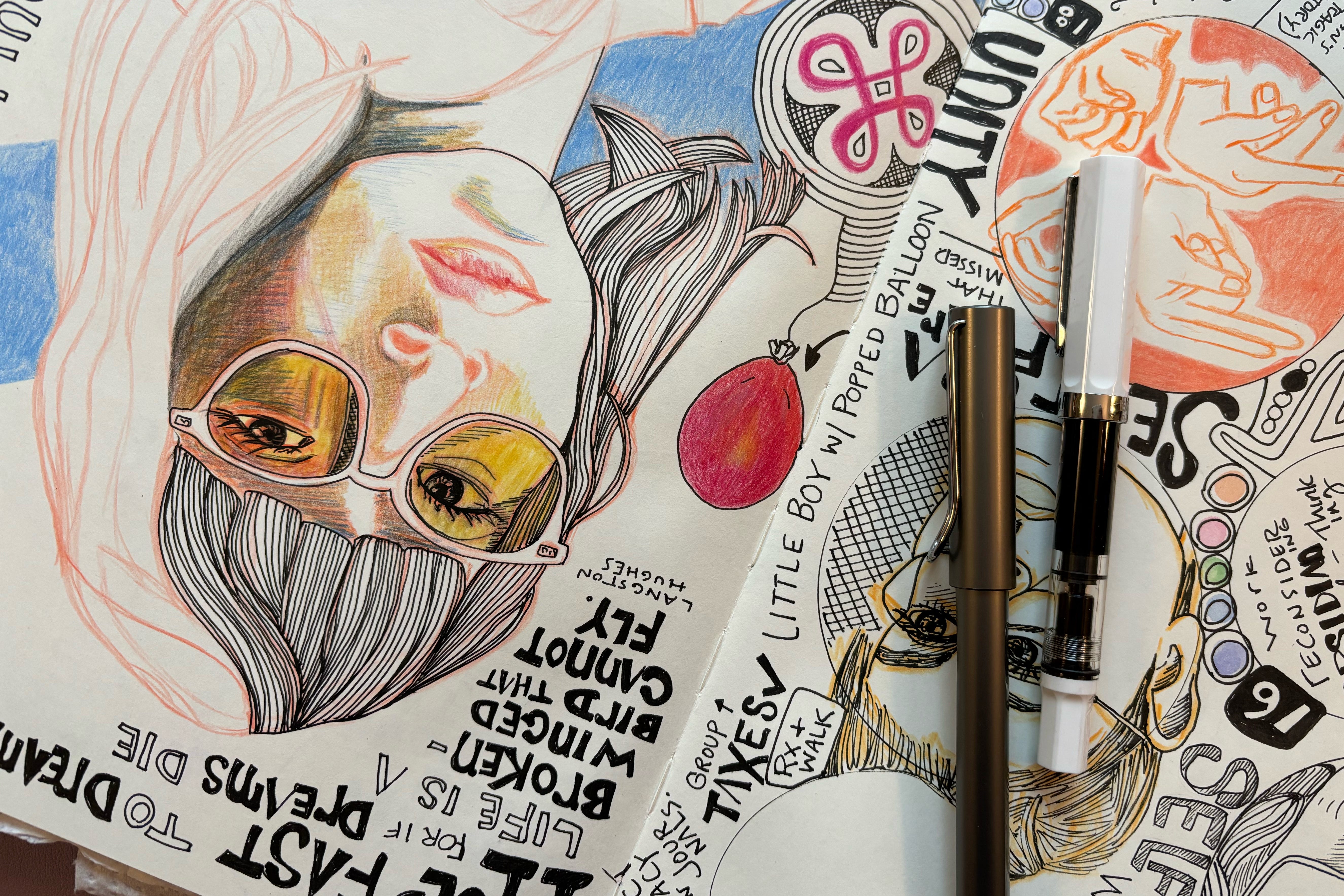 Illustrated journal page 2024