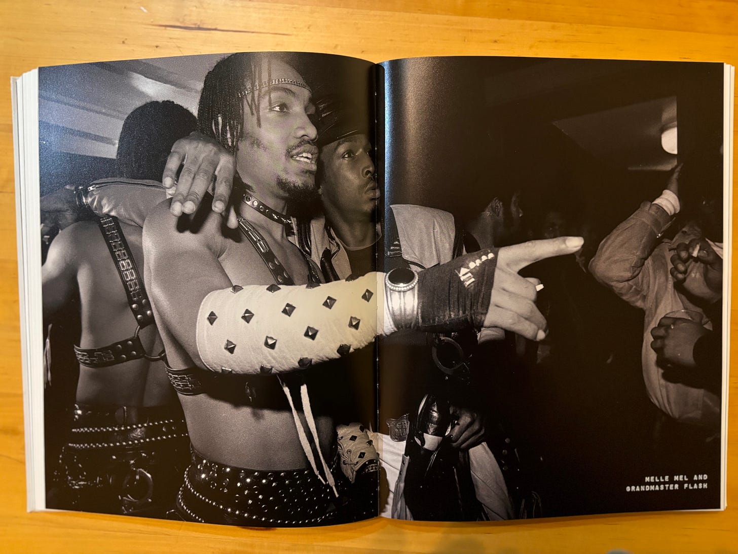 Melle Mel and Grandmaster Flash, by Sophie Bramly