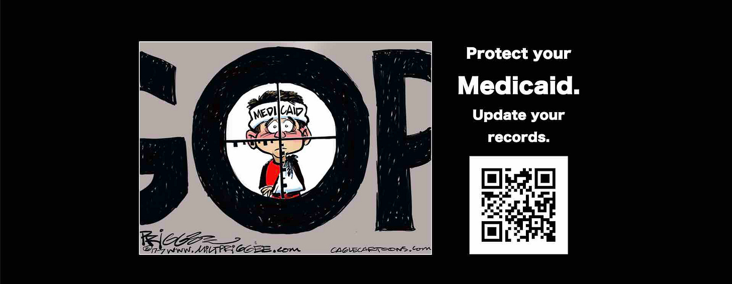 Protect your Medicaid. Update your records.