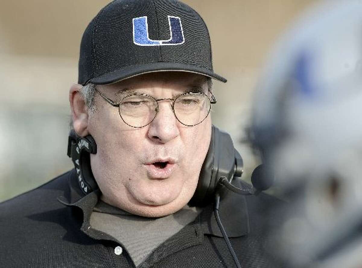 Richard Holmes coaching an Abbott Tech/Immaculate football game. Richard Holmes coaching an Abbott Tech/Immaculate football game.