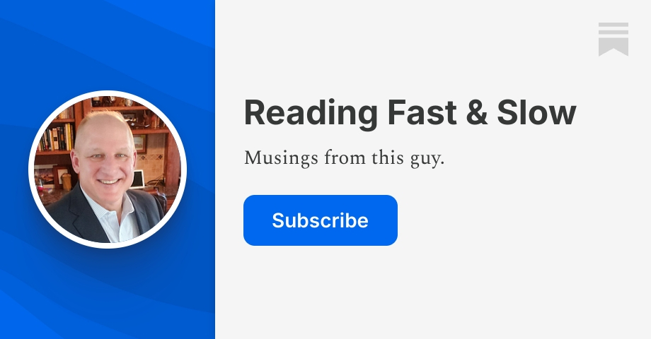 Reading Fast & Slow | Phil Williams | Substack
