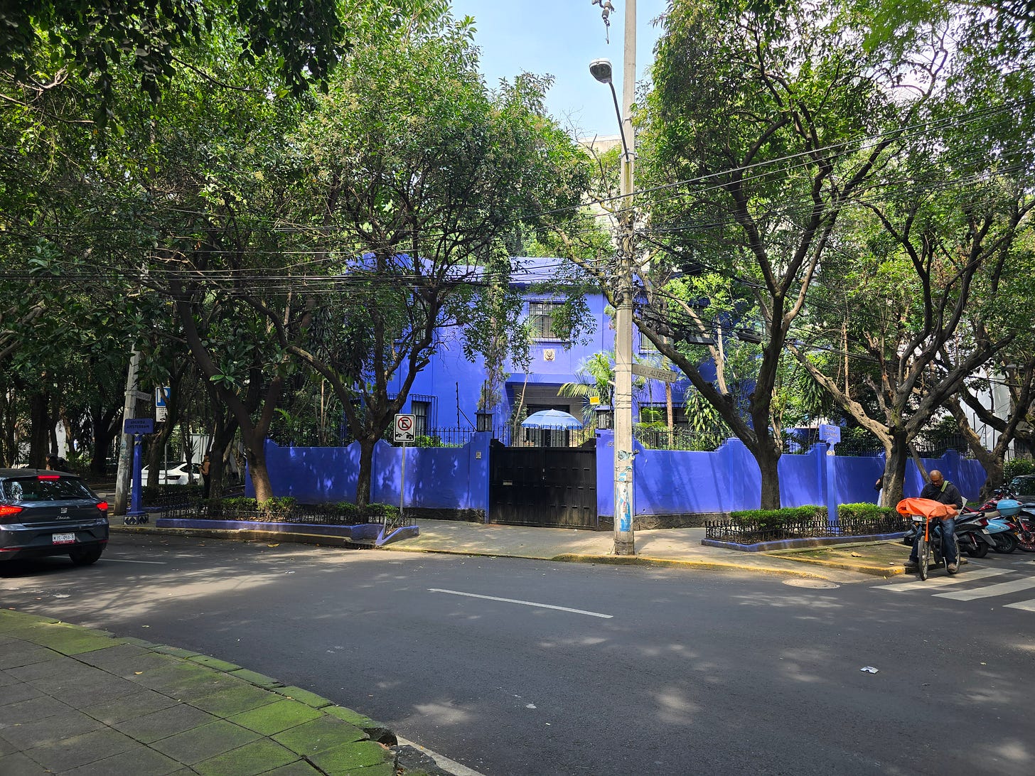 Blue house, Condesa, Mexico City