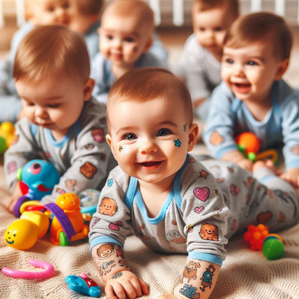 infants with tattoos
