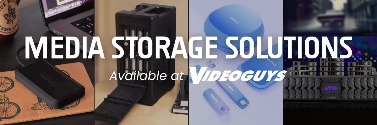 Professional Media Storage Solutions Available at Videoguys Professional Media Storage Solutions Available at Videoguys
