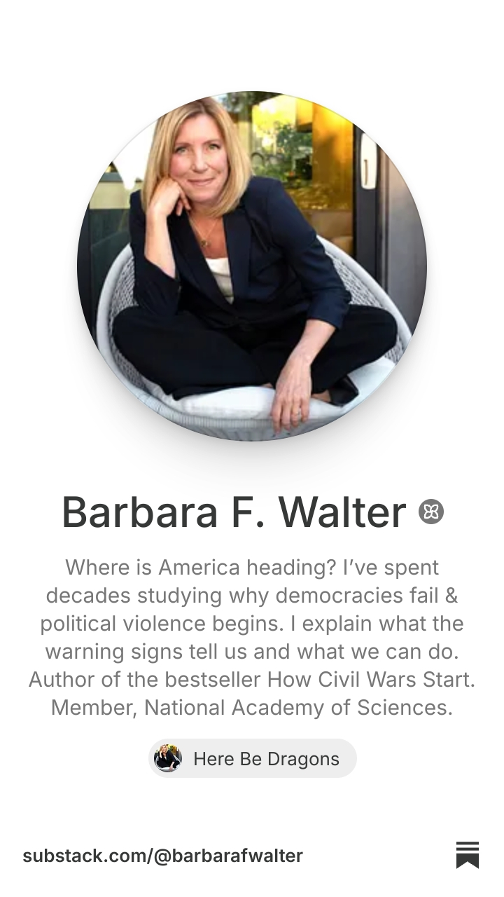 Barbara F. Walter | Substack