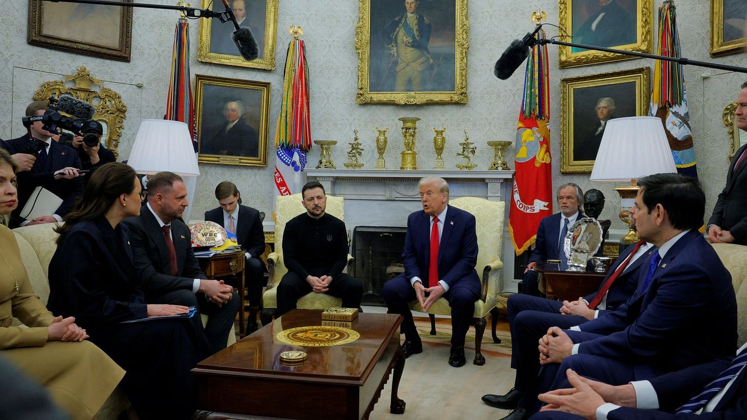 A Russian state media reporter gained entry to the Oval Office for  Trump-Zelensky sit-down | CNN Business