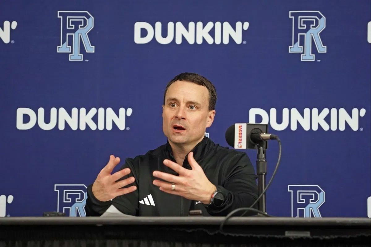 Ugly Scuffle in College Basketball as Rhode Island’s Archie Miller ...