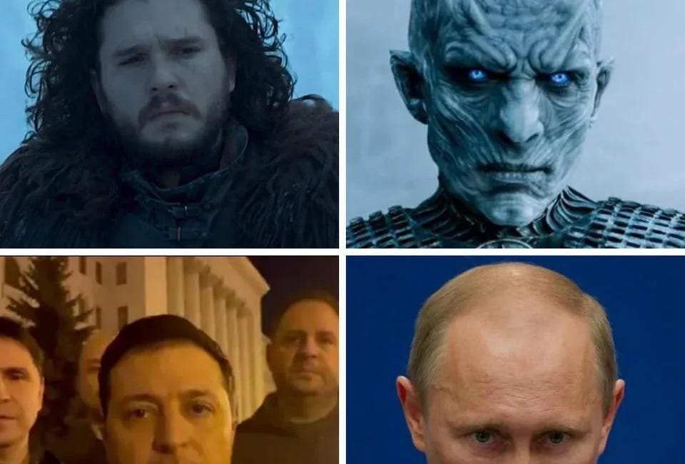 Putin is a bloodthirsty fascist dictator. Fascists use lies as a weapon, to switch the roles of victim and attacker. 