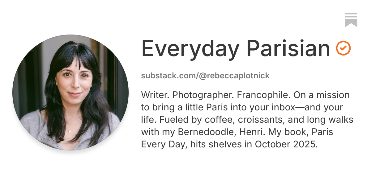 Everyday Parisian | Substack