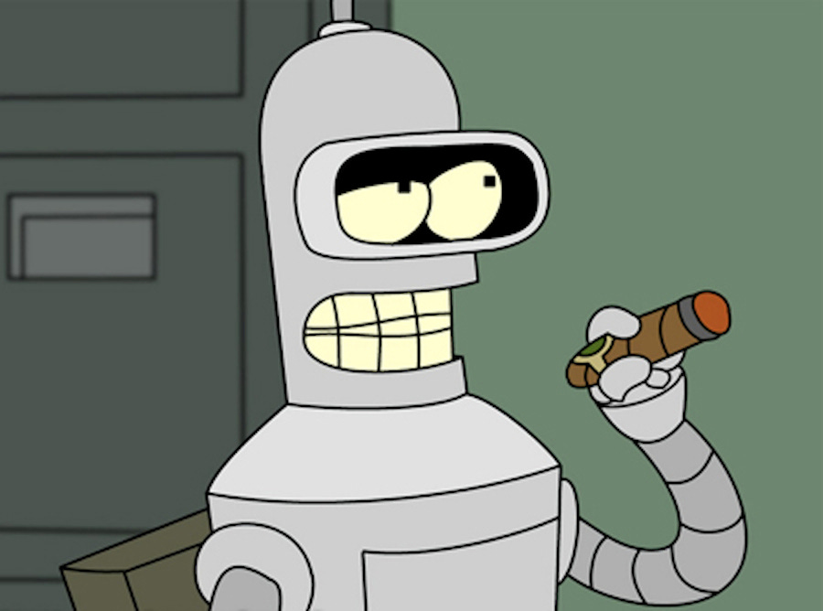 De Futurama a la realidad: Harvard crea un robot que fuma | Sopitas.com