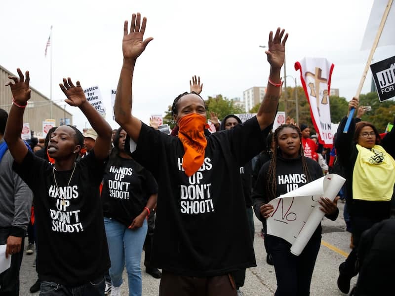 Hands up, don't shoot' did not happen in Ferguson - The Washington Post
