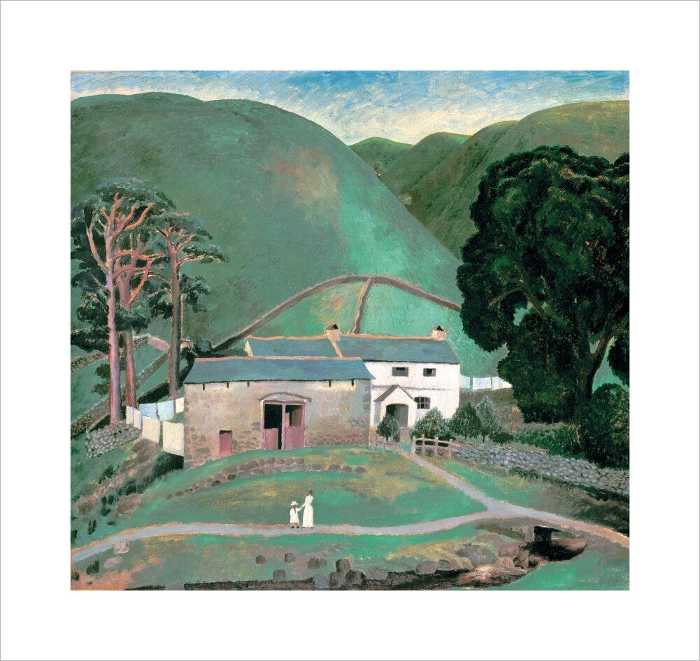 Farm at Watendlath, 1921 by Dora Carrington
