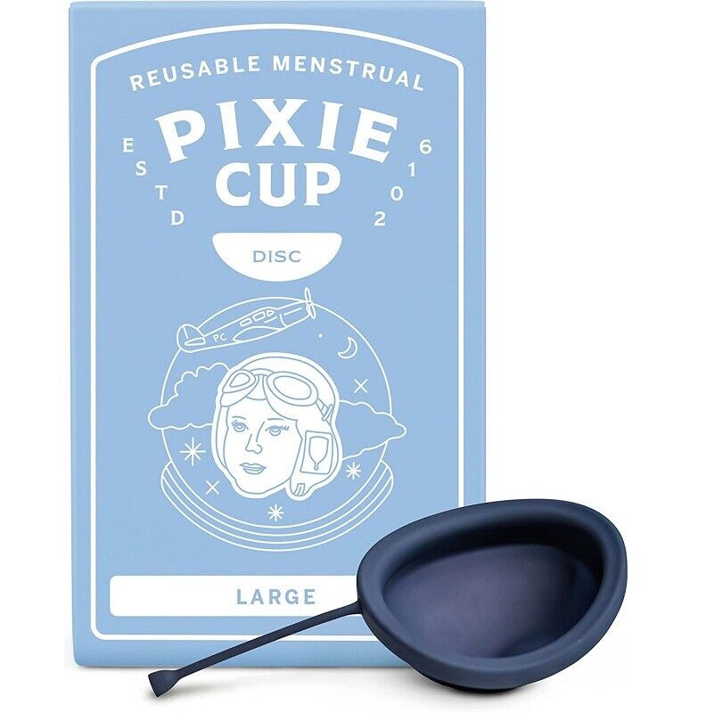 Pixie Menstrual Disc Ranked 1 Comfortable Reusable Period Disc Silicone12  Hours
