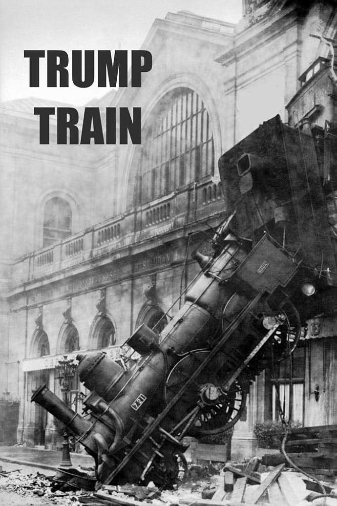 Amazon.com: Trump Train Wreck Funny Political Humor Cool Wall Art Print Poster 16x24 : Office Products Amazon.com: Trump Train Wreck Funny Political Humor Cool Wall Art Print Poster 16x24 : Office Products