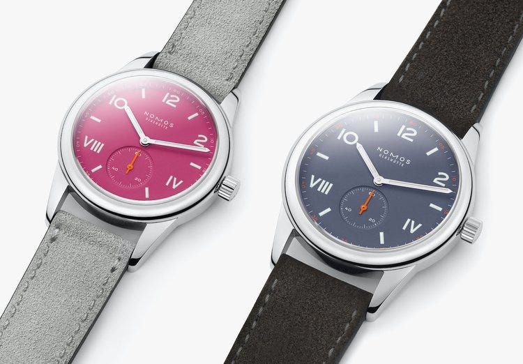 Nomos Club Campus in Pink and Purple