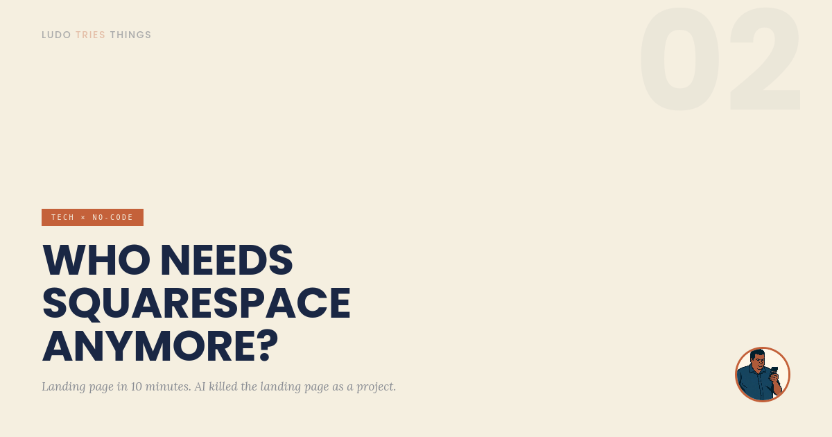 Who needs Squarespace anymore?