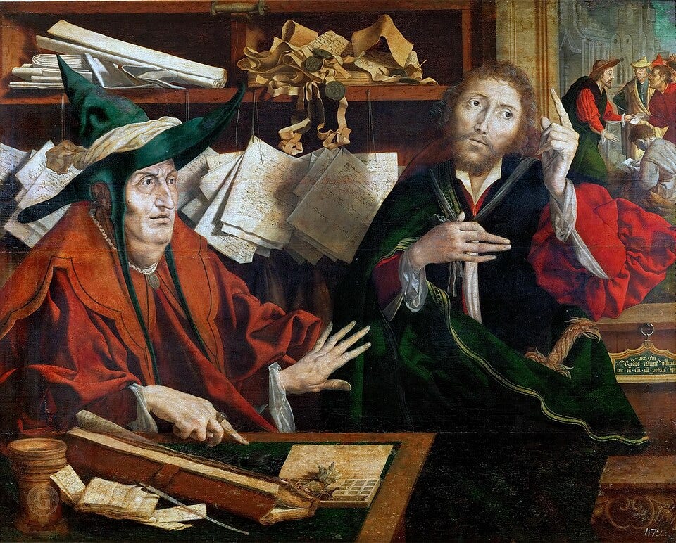 File:Parable of the Unjust Steward Marinus van Reymerswaele.jpg