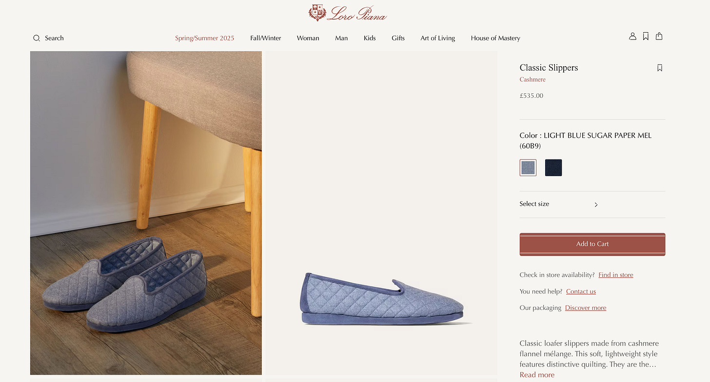 lora piana Cashmere Slippers.png lora piana Cashmere Slippers.png