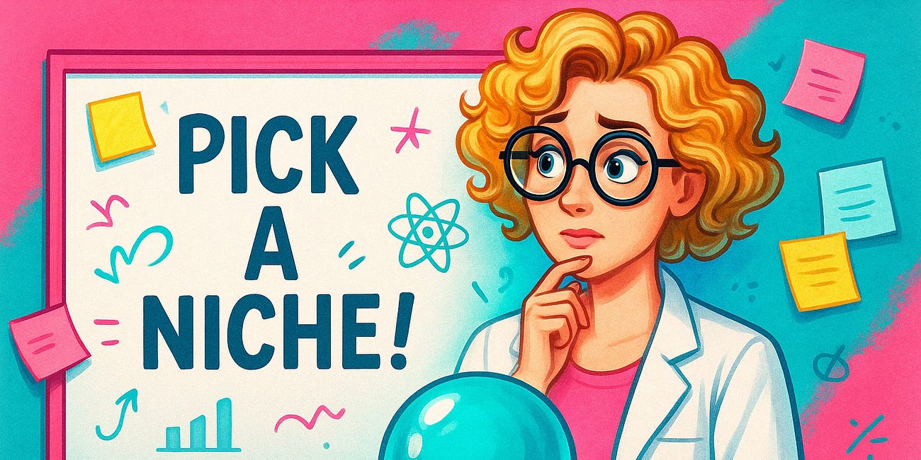 🧭 Niche Your Intent, Not Your Passion