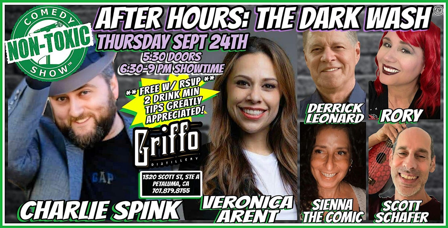 Non-Toxic Comedy Show™ Afterhours: The Dark Wash™ @ Griffo