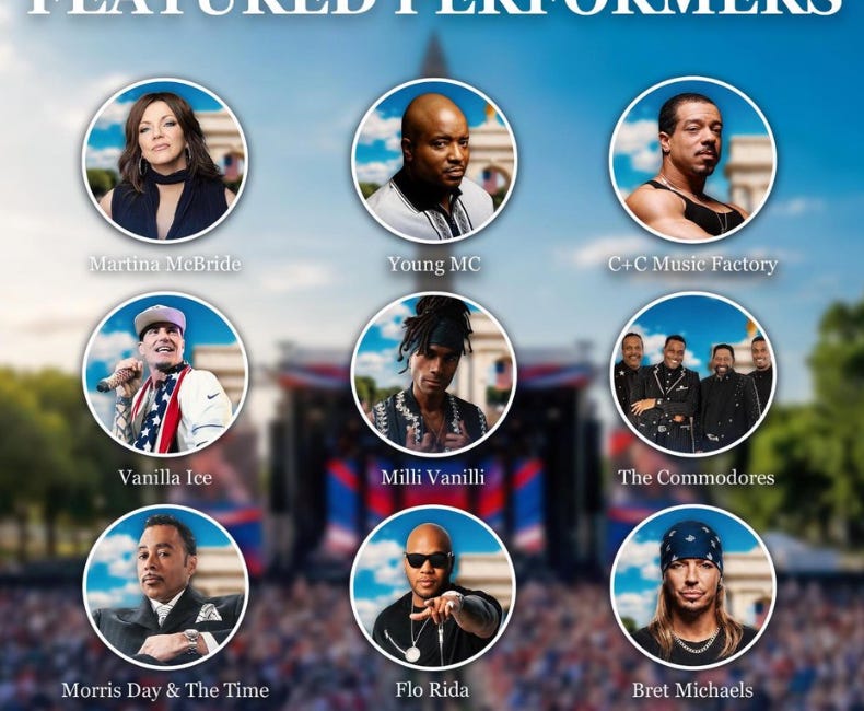 Trump's "Great American State Fair" Lineup Is A Bargain Bin Of 90's Artists (Some Dead), Including Morris Day, Who Said He Was Never Booked