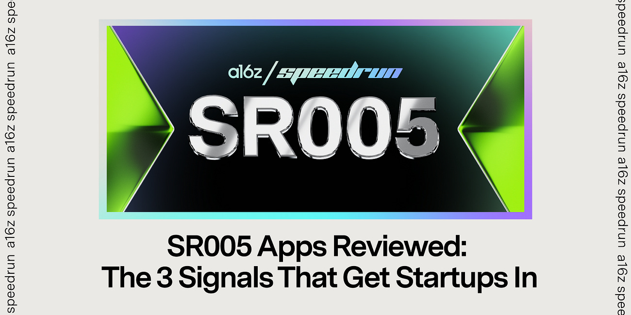 SR005 Apps Reviewed: The 3 Signals That Get Startups In