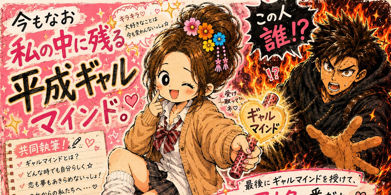 今もなお、私の中に残る平成ギャルマインド。