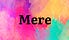 Mere's Messy Poems and Prayers