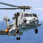 MH-60S Sea Hawk Helicopter assigned to USS George H.W. Bush (CVN 77) Conducts Emergency Water Landing In Arabian Sea