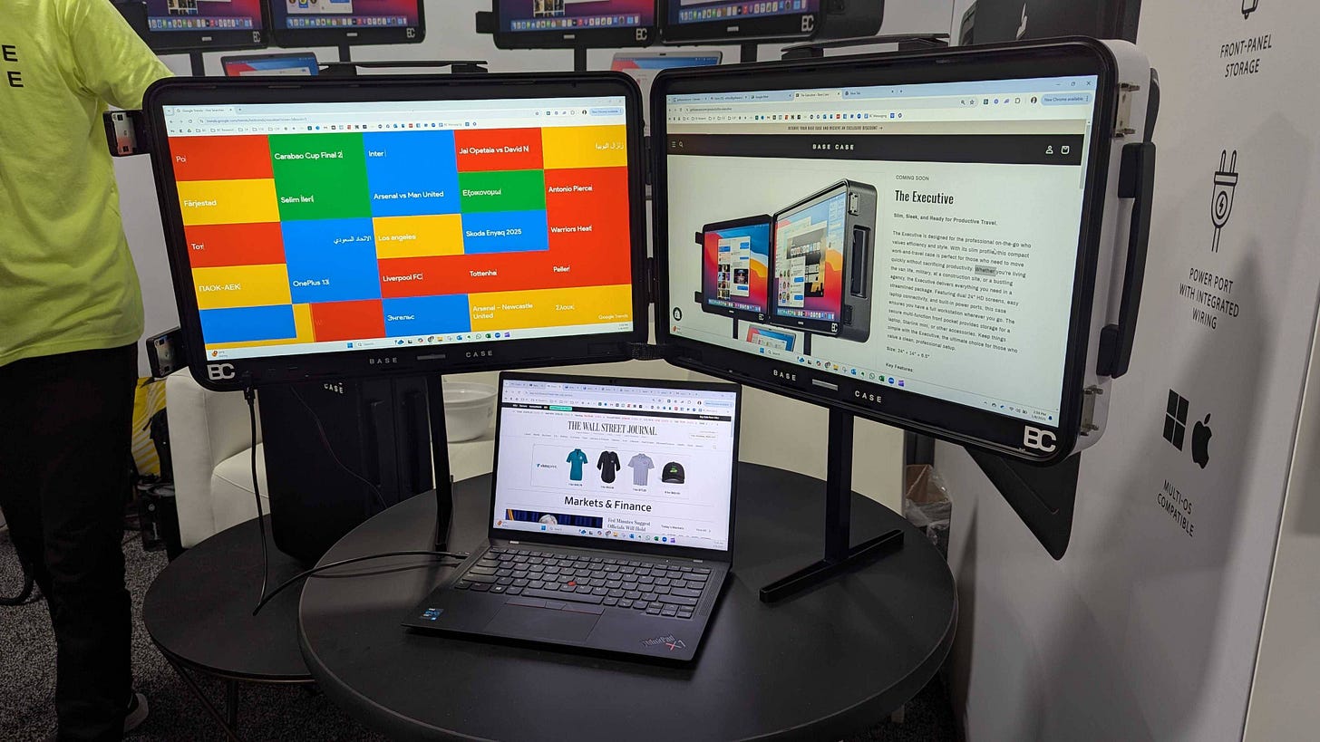 Caso base en uso con computadora portátil
