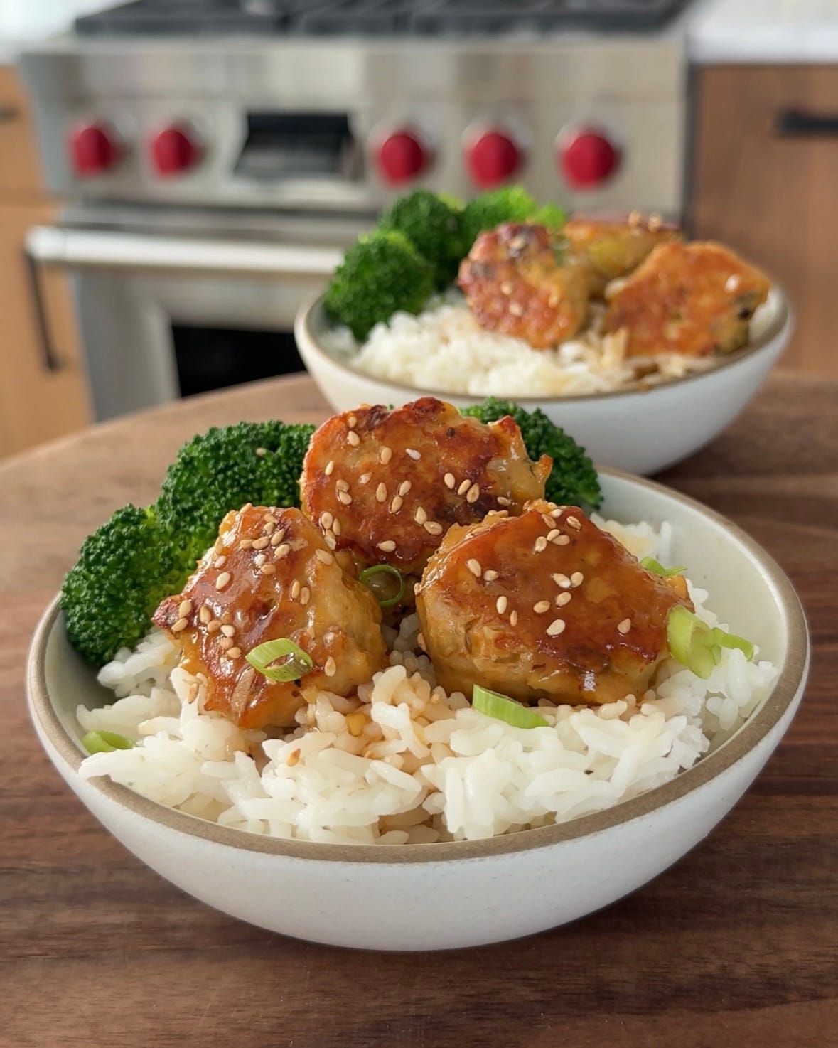 Sweet and Sour Chicken Meatball Bowl - Maxi's Kitchen