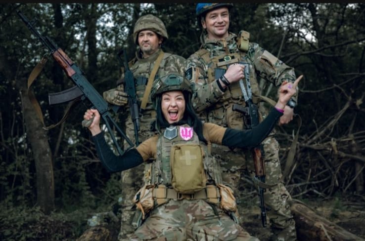 Plastic surgery to cover up war wounds