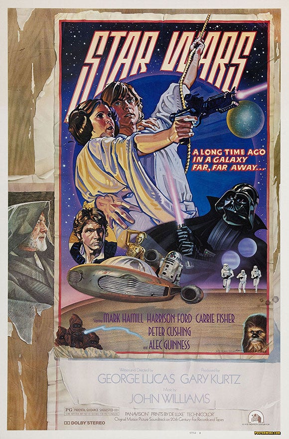 Star Wars A New Hope Star Wars A New Hope movie poster