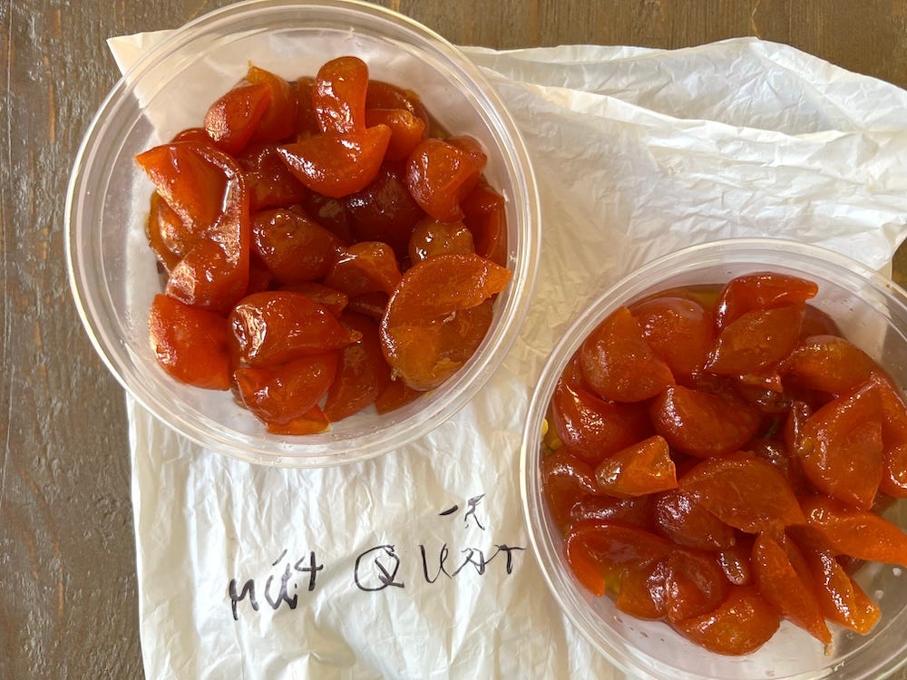 candied kumquats