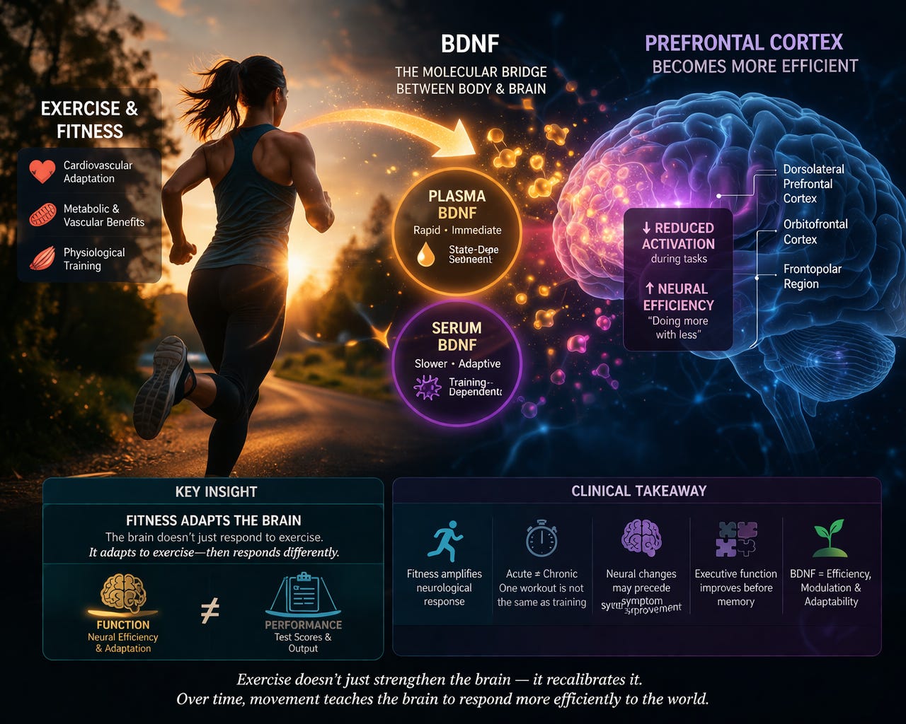 The Brain on Exercise: What Fitness Really Does to Cognition