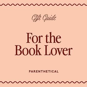 Gift Guide: For the Book Lover