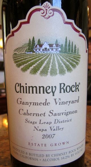 SLDW – Chimney Rock label CU SLDW – Chimney Rock label CU