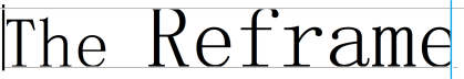 The Reframe