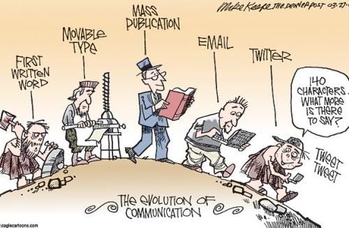 The Evolution Of Communication | wucomsvisualliteracy
