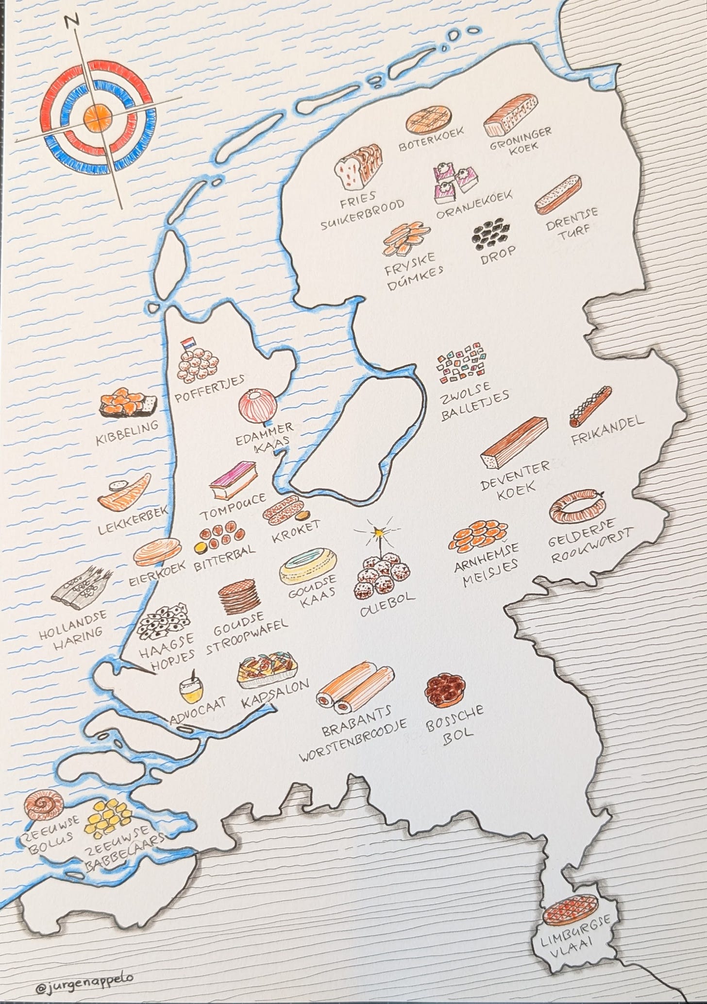 Map 3 (Dutch delicacies)
