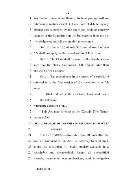 Epstein Files Transparency Act