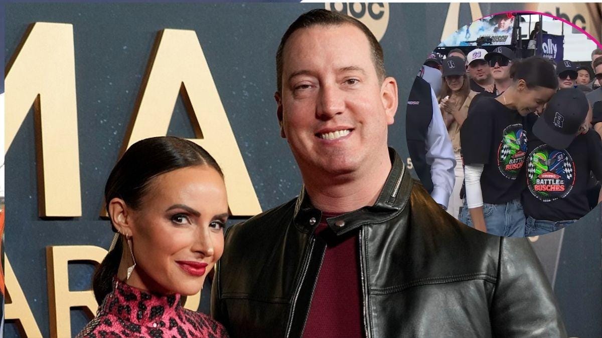 pic of Samantha & Kyle Busch. pic of Samantha & Kyle Busch.