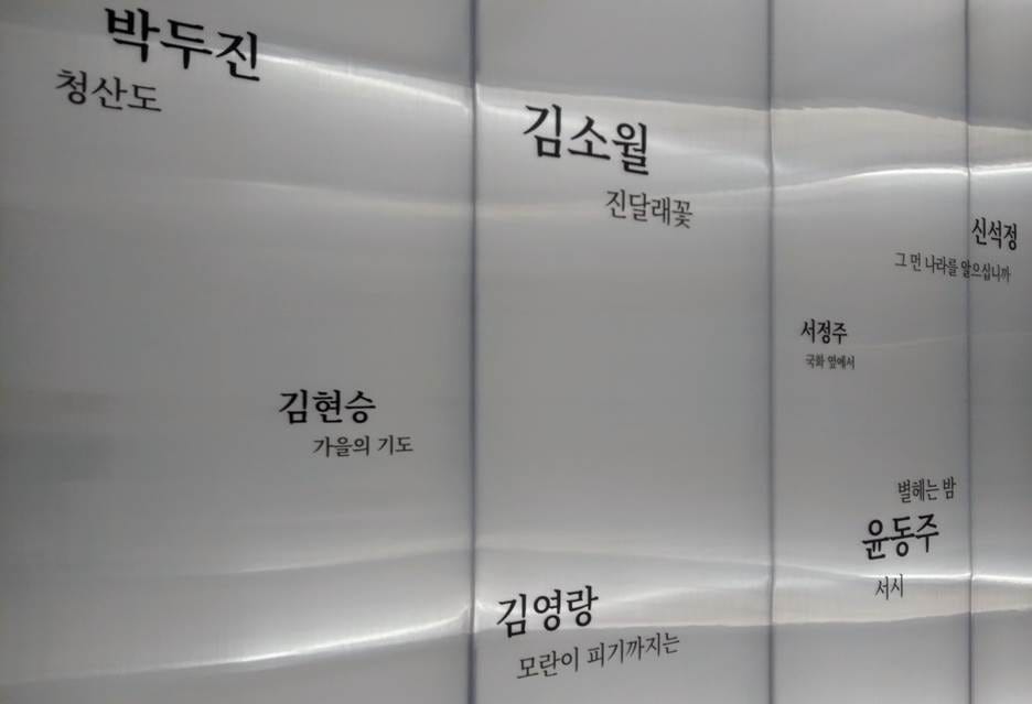 A group of white panels with black writing

AI-generated content may be incorrect.