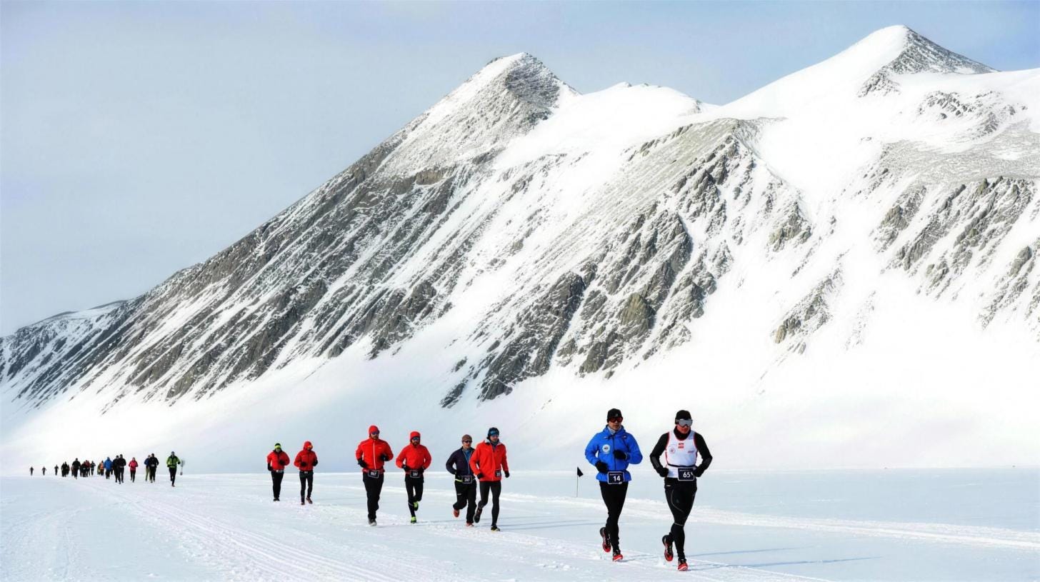 Antarctica marathon Antarctica marathon