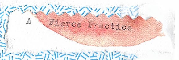 A Fierce Practice