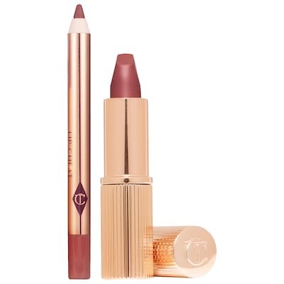Charlotte Tilbury - Mini Pillow Talk Lipstick & Liner Set Pillow Talk Medium Charlotte Tilbury Mini Pillow Talk Lipstick & Liner Set