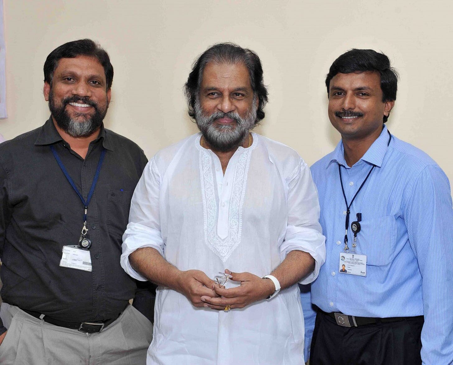 The singer K.J. Yesudas at IIST. The singer K.J. Yesudas at IIST.