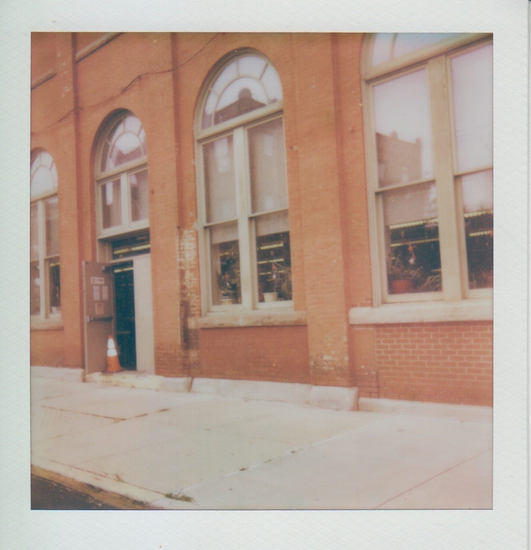 Polaroid of the South Side Market House