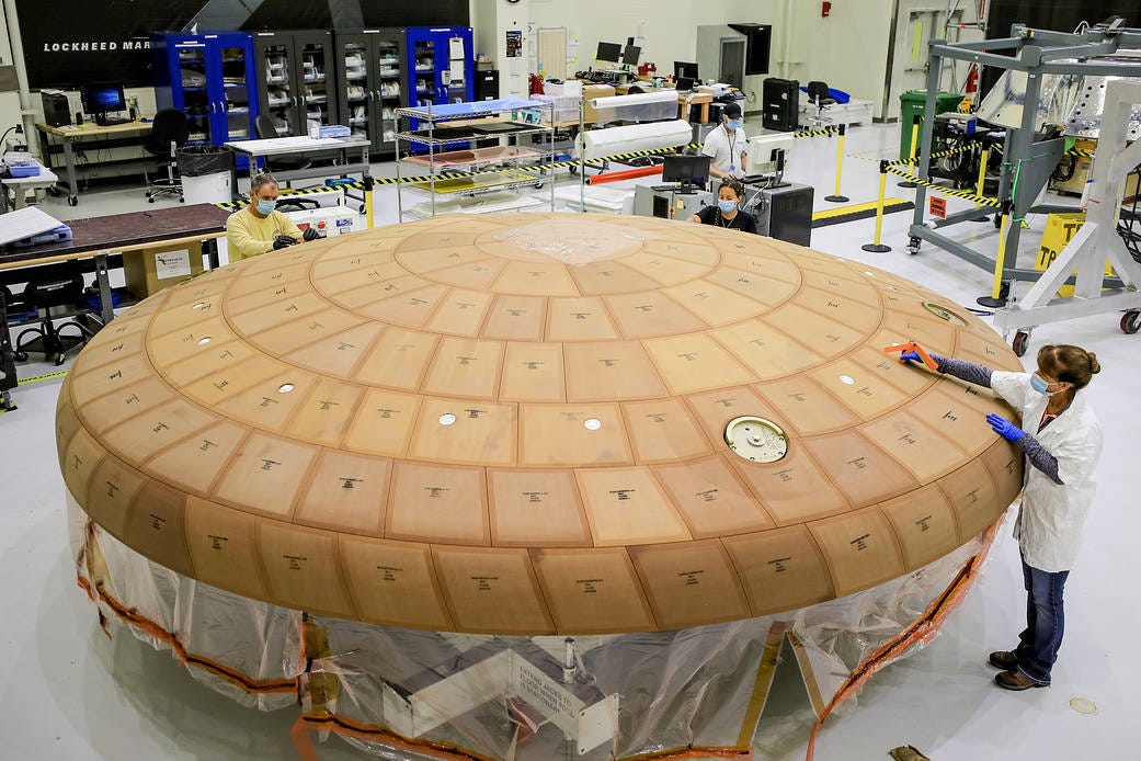 Orion heat shield Orion heat shield